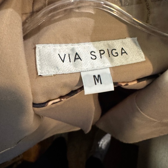 Via Spiga  Belted Trenchcoat Size Medium NEW - Picture 2 of 13